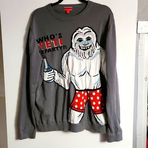 Yeti holiday sweater
